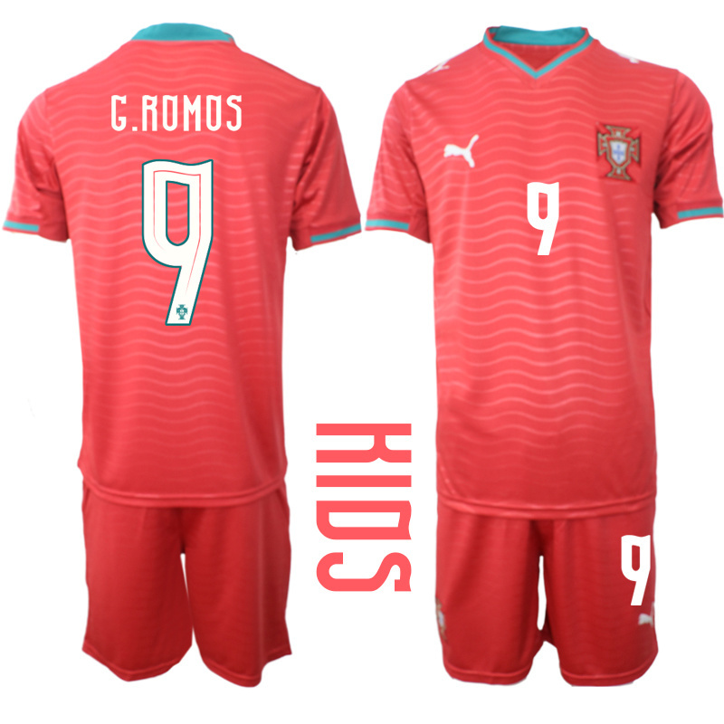 Youth Portugal home #5 style 2026 World Cup Soccer jersey->youth soccer jersey->Youth Jersey